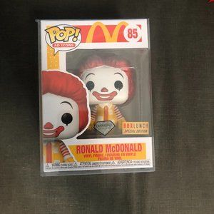 Funko Pop! Ad Icons Ronald McDonald Diamond Glitter Vinyl Figure #85